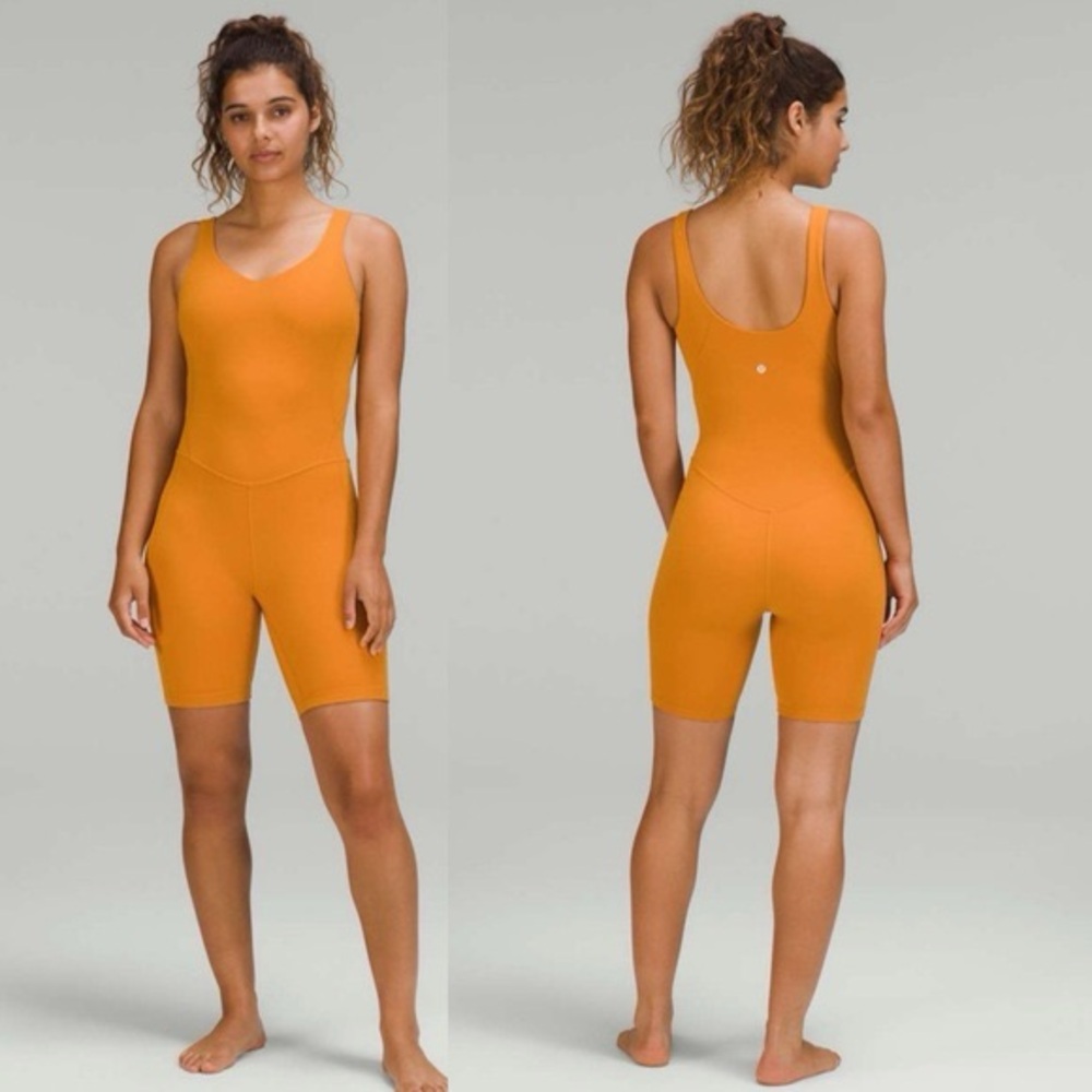 lululemon athletica Orange Jumpsuit